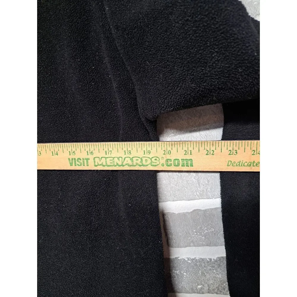 The North Face Fleece Full-Zip Jacket Size Large Black Polartec‎ Outdoor
